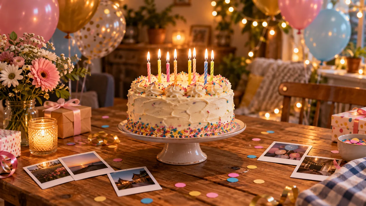 Cover art for Happy Birthday, Emma, an AI Birthday gift song example