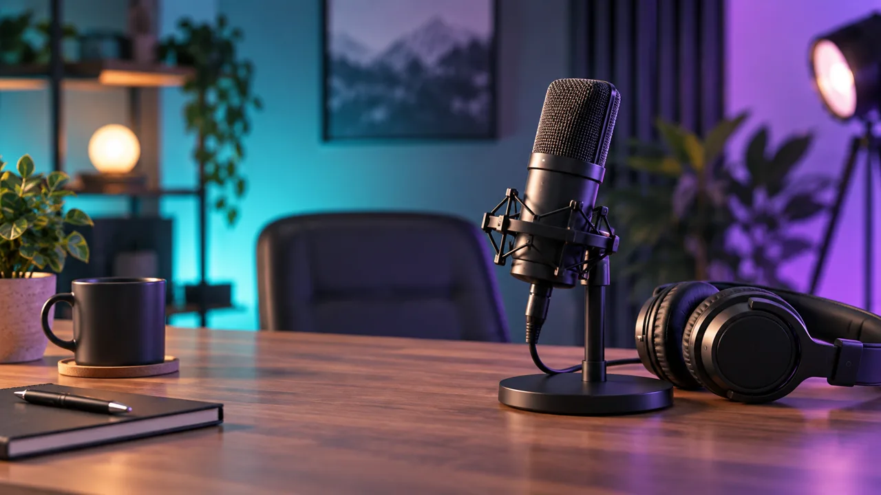Cover art for On Air Today, an AI Podcast intro example